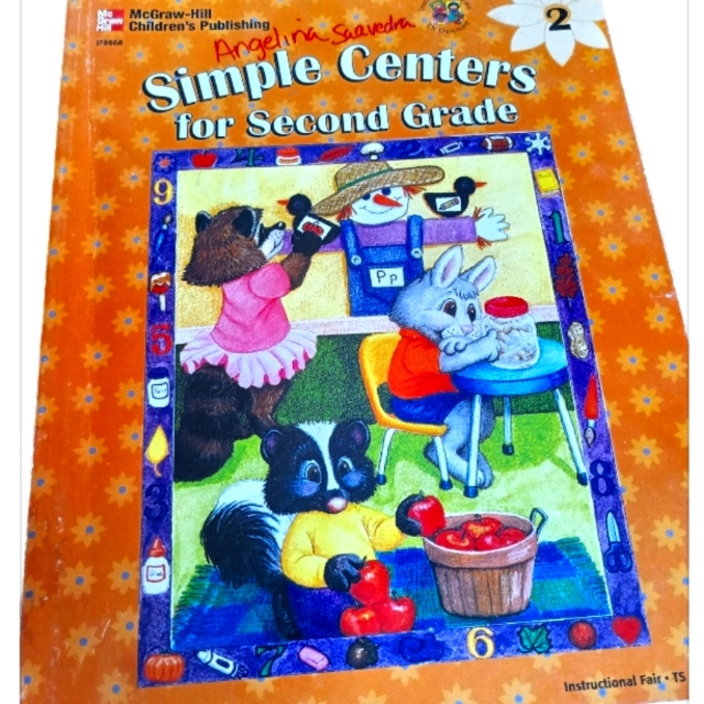 Free w/Bundle! Second grade Workbook